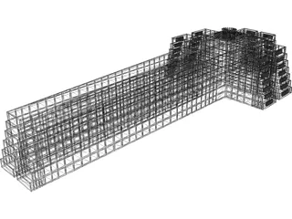 Colombus Lighthouse Museum 3D Model preview