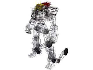 Burai Zero Custom 3D Model preview