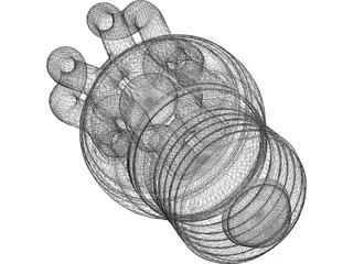 Light Bulb 3D Model preview