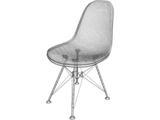 Plastic Side Chair 3D Model preview
