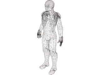 Iron Man Mark 5 3D Model preview