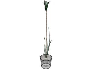 Potted Plant 3D Model preview
