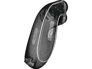 Philips Norelco Razor 3D Model preview