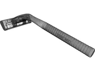 Razor Hand Shaver 3D Model preview