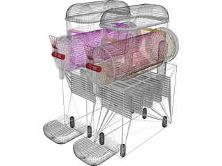 Sorbet Maker 3D Model preview