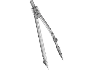 Drafting Compass 3D Model preview