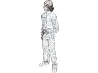 Male 3D Model preview