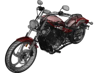 Yamaha Stryker (2012) 3D Model preview