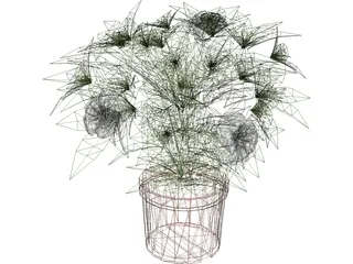 Potted Plant 3D Model preview