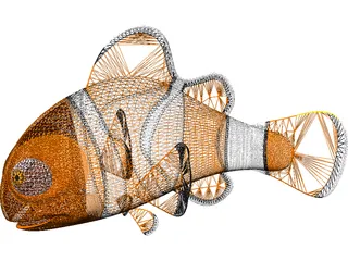 Nemo Fish 3D Model preview