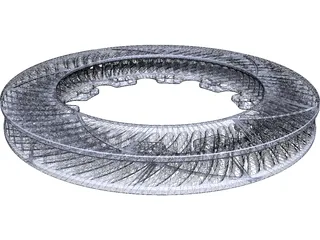 Brake Disc AP Racing CP4661-106 3D Model preview