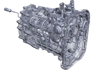 Gearbox Sadev BV SC90-20-150 EVO 3D Model preview