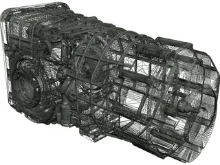 Gearbox Sadev BV SL90-20 4RM 3D Model preview