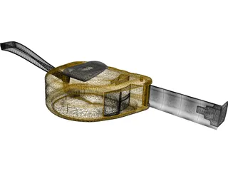 Ruler Measuring Tape 3D Model preview