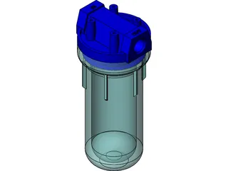 Water Filter 3D Model preview