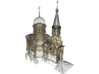 Church 3D Model preview