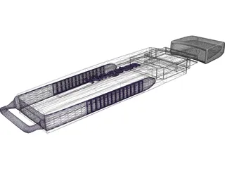 Kingston USB Flash Disk 3D Model preview