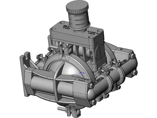Wilden Pump 3D Model preview