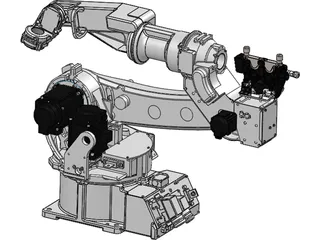 Panasonic Welding Robot TM 1800 3D Model preview
