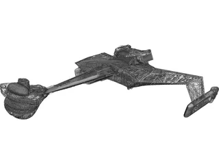 Ktinga Class Battle Cruiser 3D Model preview