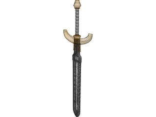 Zelda Sword Excalibur 3D Model preview