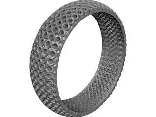 Cherrio Ring 3D Model preview