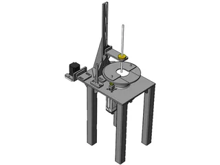 Auto Welding Table 3D Model preview