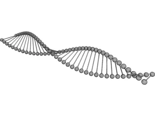 DNA 3D Model preview