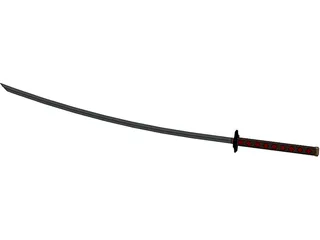 Katana 3D Model preview