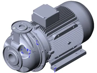 Xylem Pump 3D Model preview