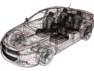 Dodge Dart GT (2013) 3D Model preview