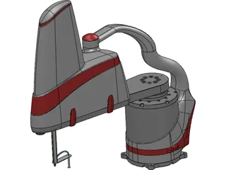 Scara Robot 3D Model preview