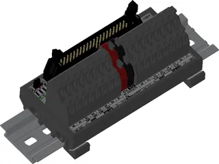 Terminal Block SVN-32DT 3D Model preview