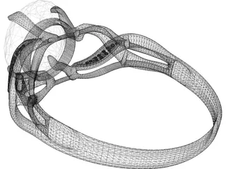 Diamond Ring 3D Model preview