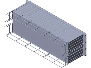Oil Rig Store 3D Model preview