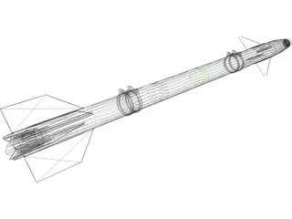 AIM-9 3D Model preview