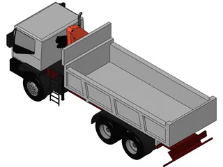 Dump Truck 3D Model preview