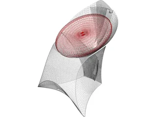 Flux Chair 3D Model preview
