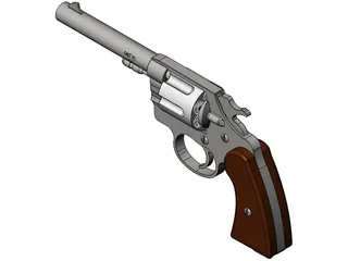 Colt .45 1917 3D Model preview