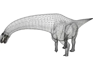 Titanosaurus 3D Model preview
