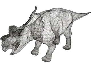 Achelousaurus 3D Model preview