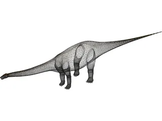 Apatosaurus 3D Model preview