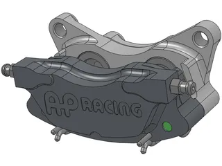 Brake Caliper AP Racing CP4227-2S0 3D Model preview
