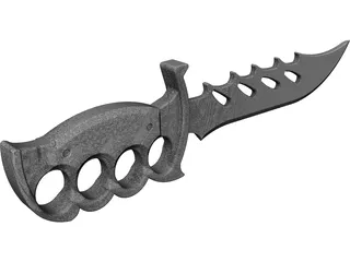 Knife 3D Model preview