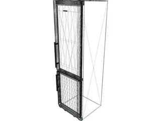 Liebherr Refrigerator 3D Model preview