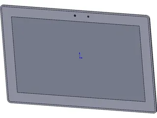 Microsoft Surface 3D Model preview