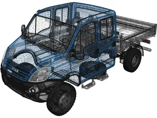 Iveco Daily 4x4 (2007) 3D Model preview