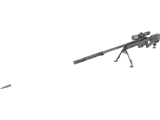 AWP 3D Model preview