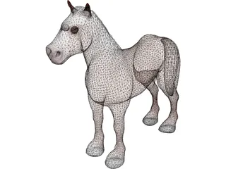 Horse 3D Model preview