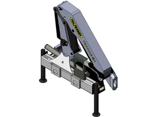 Palfinger Crane PK33002 3D Model preview